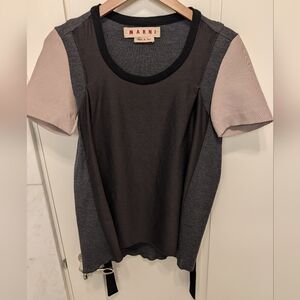 Marni Multi Panel Wool Top